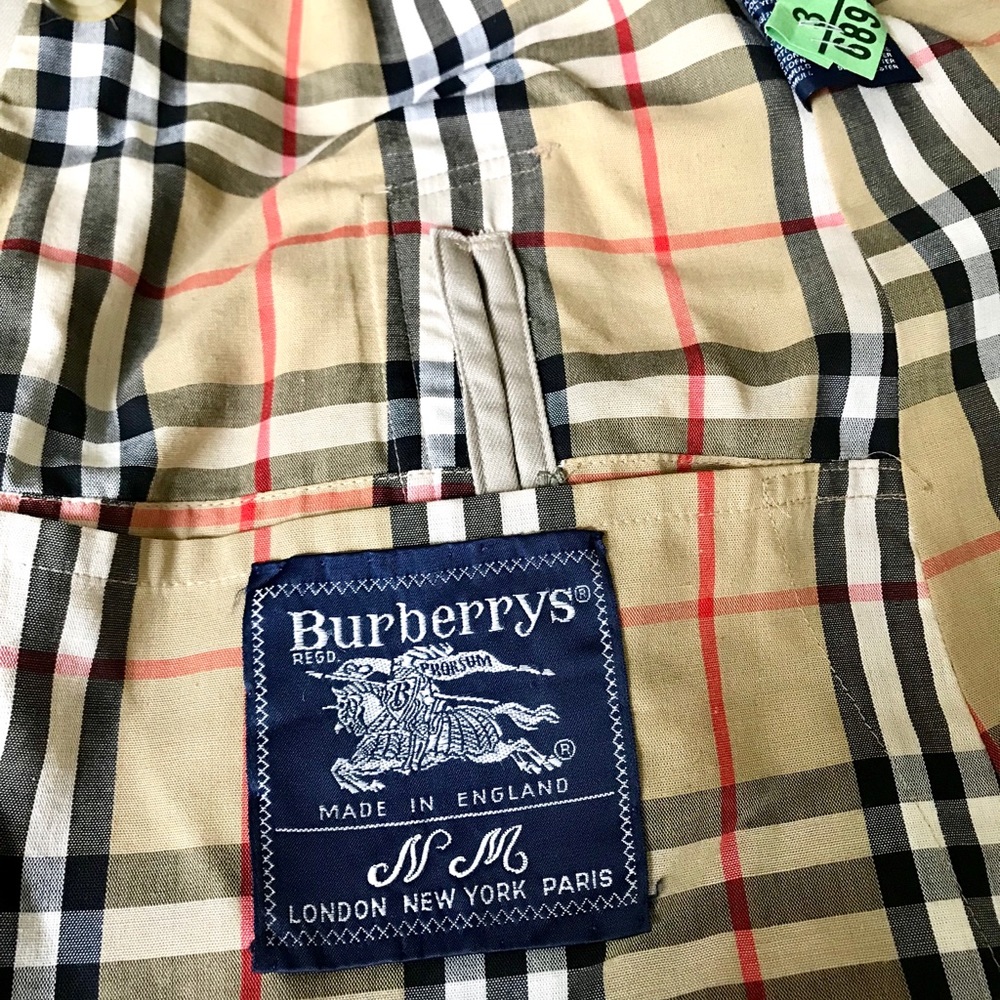 AUTHENTIC Burberry Vintage Trench - Picture 5 of 9